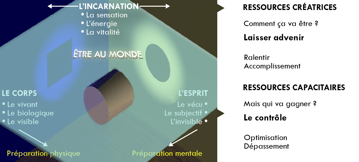 Figure 4 – Corpscience et ressources.